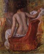Pierre Renoir Nude in an Armchair oil painting reproduction